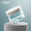 Em Estoque 50g Boca Larga Parede Grossa Pote de Creme Plástico PET Alta Transparância Pote para Máscara Embalagem de Cosméticos Garrafa Vazia Fabricante