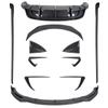 Adequado para Tesla ModelY lábio dianteiro saia lateral lábio traseiro lâmina de veneziana montada faca de ar barra frontal faca de ar