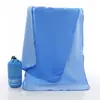 Toalla Deportiva de Verano al por Mayor Absorbente de Agua y de Secado Rápido de Fibra de Carbón de Bambú para Correr, Fitness, Enfriamiento, Bolsa de Malla, Toalla de Enfriamiento con Hielo