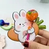 Cartão de Decoração de Pirulito Halloween Natal Padrão Desenho Animado Infantil Cartão com Texto de Bênção Inspiradora Papelão