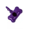 Multicolor em estoque Lixeira em formato de Osso para Pet Sacos de Lixo para Cachorros Saírem Pegar Fezes Sacos de Lixo Sacos de Lixo para Pet