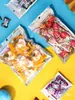 Bolsas de Embalaje Autocierre Holográficas Láser Arcoíris para Tarjetas de 3 pulgadas Postales Insignias Pulseras Collares Fundas de Teléfono Bolsas de Sellado