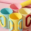 Copos de escova de dentes minimalistas para casais inspirados na dopamina, adequados para dormitórios estudantis, uso diário e uso doméstico; copos infantis estilosos e fofos