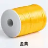 Lin 100.5m Cordón para Nudo Chino Pulsera de Hilo Rojo Tejido Materiales DIY Cuerda Dorada para la Mano Cordón para Tejido de Hilo Rojo