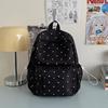 Mochila Ins de Estilo Japonés para Estudiantes Universitarias, Mochila Simple y Linda de Lunares para Estudiantes de Secundaria, Mochila Fresca y Sencilla