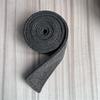 Cinturón de Lana con Cinturón de Lana de Doble Cara, Gabardina Negra y Azul Marino con Cinturón, Corbata de Moño, Corbata Ancha, Cintura Ancha