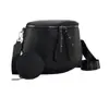 Bolsa de Selim Nova Personalizada Retro com Textura de Couro para Mulheres com Alça Larga de Ombro Bolsa de Ombro Único Transversal Bolsa Leão Ling