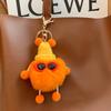 Pequeño Genio de Bolas de Carbón, Popular en Internet, Lindo Bolso, Adorno Colgante, Muñeco de Peluche, Mochila Escolar para Mujer, Llavero para Coche