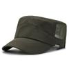 Gorra plana de verano transfronteriza para hombre y mujer, para exteriores, de secado rápido, transpirable, con protección solar