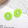 Pequeñas Rodajas de Fruta Creativas Juguete de Comida Artificial Paquete de Materiales para Joyería Hebilla de Zapato con Agujero Pegamento de Crema Resina Pequeños Accesorios DIY
