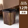 Fabricante de bote de basura de tapa abierta, bote de basura redondo de gran capacidad para cocina, bote de basura para dormitorio al por mayor, papelera de plástico grande para baño