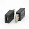 USB fêmea para micro fêmea USBA revolução mini 5P fêmea cabeça reta mini 5P cabeça fêmea USB para cabeça fêmea 5p