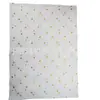 Papel de cópia popular da Amazon 17g padrão de impressão papel pérola estilo ins papel de embrulho floral papel à prova de umidade atacado