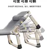 Cama plegable individual, sillón reclinable para siesta en la oficina, portátil para uso doméstico, cama simple para siesta de campamento, metal