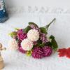 Hortensia artificial de 7 cabezas, ideal para bodas, salas de estar, interiores, hogar, escritorio, venta al por mayor, flor artificial, flor decorativa.