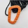 Mosquetón para Exteriores en Stock, Anilla en D Táctica de Plástico Ligera de Tamaño Mediano, Accesorio para Mochila de Montañismo, Hebilla de Nylon para Llaves, Mosquetón en D Grande