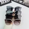 2025 nuevos gafas de sol gm negras populares coreanas para hombre y mujer montura generosa