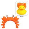 Gota de pegamento de patito amarillo transfronteriza Joyería Guofeng No. 8 Juguete de patito pequeño Accesorios de patito para té de leche DIY Venta directa de fábrica