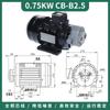 Fuente de alimentación trifásica 380V bomba de engranajes hidráulica CB-B6/B4/B10/B2.5/B16 bomba de aceite cicloidal para máquina triangular Eléctrica