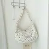 Bolso de Pana Estilo Japonés para Niña, Bolso Retro Tipo Dumpling de Otoño e Invierno, Bolso Cruzado de Hombro Versátil para Estudiante y Commuter