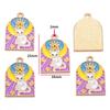 Accesorios de joyería DIY con goteo de aceite gato negro tarot accesorios decorativos aleación llavero con goteo de aceite colgante de pulsera W365