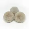 Directamente del fabricante: Bolas de Pelo Falso de Conejo de 8 cm, Accesorios de Bola de Felpa Coloridos para Ropa, Zapatos, Sombreros y Bolsos Hechos a Mano