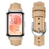 Adecuado para Correa de Reloj Inteligente de Cuero Nueva para Huawei Band 11, Correa de Reloj de Cuero Delgada para la Cintura Huawei Band 11 Pro