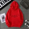 Mingxin Supply Chain Foto Real de la Popular Sudadera con Capucha Suelta Versátil Casual de Luna con Forro Polar para Mujer de Amazon
