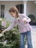 Camiseta de Manga Larga para Niña Jellybaby 2026 Otoño Nuevo Estilo Estilo Francés Niños Grandes Ropa de Otoño Niña Pequeña 8 Ropa de Bebé
