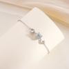 Prata Esterlina S925 Pequena Pulseira de Cintura Masculina Doce Cool Meninas Nicho Luxo Leve Pulseira Transportadora Novo Design de Joias Senso