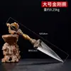 Buda Yuan Hui Cinco Hilos King Kong Pong Suministros Tántricos del Tíbet Pestillo de Hogar Hecho a Mano en Nepal Superior de Cobre Inferior de Hierro Adornos
