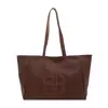Bolsa Tote de Gran Capacidad para Mujer 2025 Nueva de Moda Retro Versátil Bolso de Hombro Bolso de Mano Simple y Elegante
