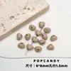 Estrella Pequeña Amor Aleación Joyería con Cuentas Linda Más Fácil de Combinar Pulsera Collar Joyería DIY Material Hecho a Mano Cuentas de Colores