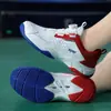 Nuevos Zapatos de Tenis para Hombre Exteriores Interiores Diarios Versátiles Clásicos Ligeros Pareja Deportivos Zapatos de Bádminton Fabricante Negro Blanco