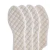 Venta al por mayor de fábrica plantillas desodorantes de ajenjo absorbentes de sudor desodorantes fragancia plantillas de algodón para hombre mujer acolchadas cuero zapatos suela suave cómodas