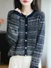 Cárdigan de Punto Retro Chaqueta Corta para Mujer 26 Nuevo Estilo Coreano Holgado Top de Otoño Diseño Ropa Exterior Suéter
