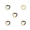 Pingente de Diamante com Gotejamento de Óleo em Moldura Geométrica Acessórios de Joias DIY com Cola Pingente de Chaveiro Brincos Colar W569