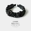 Aliento de Bebé Romántico Coreano Nuevo Estilo Satinado Envuelto Peine para Dientes Diadema Esponjoso Alto Cráneo Superior Hace que la Cara Parezca Más Pequeña Diadema Banda para el Cabello Femenina