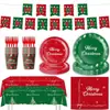 Nuevos Productos Más Vendidos de Amazon: Vajilla y Suministros de Fiesta Sencillos con Temática Navideña, Decoraciones Atmosféricas, Banderines y Decoraciones