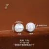 Puzuo Cor Forte que Mantém Cobre Banhado Prata Areia Acessórios de Joias DIY Brilhante Olho de Gato Escovado Redondo Contas Colar Pulseira Materiais para Miçangas