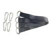 Interior e exterior crianças balanço de segurança cinto de conexão saco de areia pendurado alça swing acessórios barra horizontal cinto de extensão