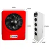 Ar Condicionado para Estacionamento Liyante, Tipo Vertical, Pode Ser Colocado na Horizontal, 12V/24V, para Caminhões, Veículos de Construção, Escavadeiras, Ar Condicionado de Resfriamento Independente Modificado