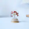 Árvore de Cristal Natural Transfronteiriça, Flor Eterna, Cobertura de Vidro, Árvore da Fortuna de Cristal, Pilar de Cristal, Aglomerado de Cristal, Enfeites de Decoração para Casa
