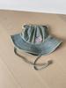 Lindo Sombrero de Senderismo Rosa Denim con Orejas de Oso para Mujer, Verano al Aire Libre, Protección Solar y Parasol, Sombrero de Pescador, Sombrero de Olla de Senderismo, a la Moda
