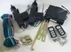 Sistema de cierre centralizado para coche de 12V/24V, motor de 5/2 hilos para puertas de camión, dispositivo de bloqueo antirrobo, bloqueo con mando a distancia