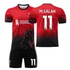 2526 Edición Especial Liverpool Patrón de Dragón Rojo No. 11 Camiseta de Salah No. 4 Van Dijk No. Camiseta de Fútbol 20 Jota