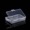 Gancho a Prueba de Polvo para Exhibición de Productos Caja de Embalaje de Plástico PP Joyería Papelería Almacenamiento de Piezas de Ferretería Caja de Almacenamiento Portátil