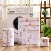 Bolsa de lavandería de malla fina engrosada para el hogar, bolsa de lavado estampada, bolsa de lavado, bolsa de lavado para sujetadores, bolsa de lavado especial para ropa interior