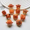 Adornos de Animales del Zodíaco de Resina Tridimensional DIY Pegamento de Crema Zuecos Flor Colgante de Llavero Materiales
