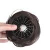 Postizo de Moño Nido de Pájaro Plegable para Mujer, Herramienta Mágica para Recogidos Esponjosos, Moño Voluminizador para el Cabello, Postizo de Pinza de Garra de Capullo de Flor Simulado